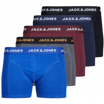 Jack&Jones 5Pack pánské boxerky JACBLACK FRIDAY TRUNKS