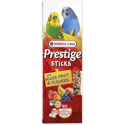 Versele-Laga Prestige Sticks tyčinky Mix Ovoce a květiny pro andulky 60 g – Zboží Dáma