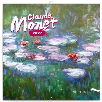 poznámkový Claude Monet 30 x 30 cm 2027 – Zboží Mobilmania