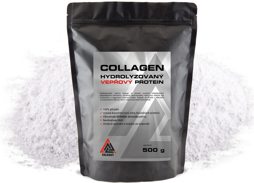 VALKNUT Collagen Vepřový Hydrolyzovaný protein 500 g