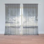 Sablio Záclony Pohled na moře: 2ks 150x250cm – Hledejceny.cz