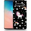 Pouzdro a kryt na mobilní telefon Samsung Picasee Ultimate Case Samsung Galaxy S10 Plus Unicorn star heaven