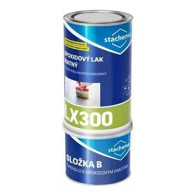 LX300 vodou ředitelný epoxidový lak 1 kg Matný – Zbozi.Blesk.cz