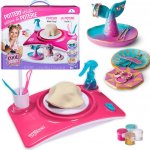 Spin Master Cool Maker Sada na tvoření z hlíny Hrnčířský kruh + barvy na hlínu – Hledejceny.cz