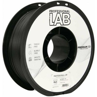 Prof. Lab PETG matná černá 1.75mm 1kg – Hledejceny.cz