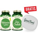 Greenfood Nutrition Methionin + Cysteine 90 kapslí + Zinc Chelate 60 kapslí – Hledejceny.cz