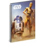 Presco Group blok Star Wars Droid A5 linkovaný,spirálový – Zboží Živě