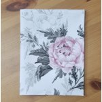 Nebe doma Látkový barevný obal pivoňky A5 na knihu – Sleviste.cz