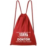 Dobrý triko bavlněný batoh Sexy doktor Červená – Hledejceny.cz