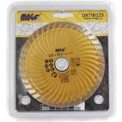 Magg Diamantový kotouč 125 x 22,2 mm DKTW125 – Sleviste.cz