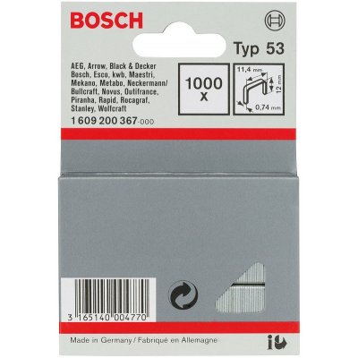 Bosch 1609200367 1000 ks – Zbozi.Blesk.cz