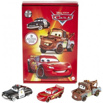Mattel Disney Pixar Cars set 3 ks autíček