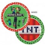Procos Papírové talíře EKO Minecraft 23cm – Zboží Dáma