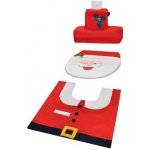 ISO Trade Vánoční potah na toaletu Santa Claus 4789 – Zboží Mobilmania