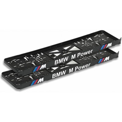 3D Podložka pod SPZ BMW M POWER (2ks) | Zboží Auto