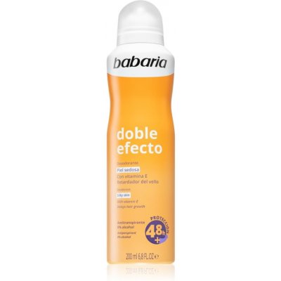 Babaria Deodorant Double Effect deospray na zpomalení růstu chloupků 200 ml – Zboží Mobilmania