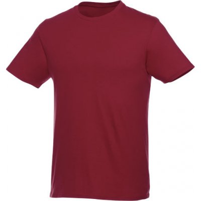 Pánské triko Heros s krátkým rukávem Burgundská červená