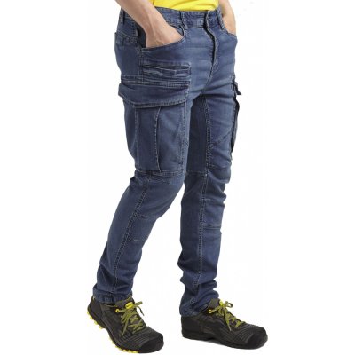 DIADORA Stone Cargo Light kalhoty Jeans Stretch modré – Hledejceny.cz