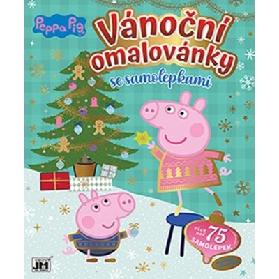 Vánoční omalovánky Peppa Pig – Zboží Mobilmania