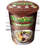 YumYum Instantní nudlová polévka s hovězí příchutí 70 g v kelímku – Zboží Dáma