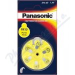 Panasonic baterie do naslouchadel 6ks PR10(230)/6LB – Zboží Mobilmania