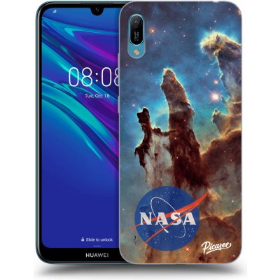 Pouzdro Picasee silikonové Huawei Y6 2019 - Eagle Nebula černé – Zboží Mobilmania