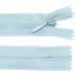 Spirálový zip no.3 skrytý nerozepínací 20cm - více barev color: 755 ledová modrá – Hledejceny.cz