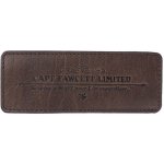 Captain Fawcett Kožené pouzdro pro skládací hřeben na plnovous – Zboží Dáma