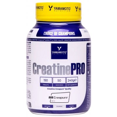 Yamamoto Creatine Pro 150 tablet – Zboží Dáma