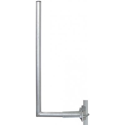 Anténní držák síta 25cm na stožár s vinklem, rozteč třmenu 100mm, trubka 28/2mm, výška 63cm – Hledejceny.cz