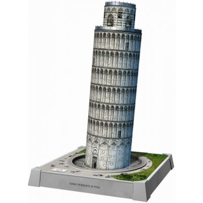 RAVENSBURGER 3D puzzle Iconics: Svítící Šikmá věž v Pise (Noční edice) 216 ks – Sleviste.cz