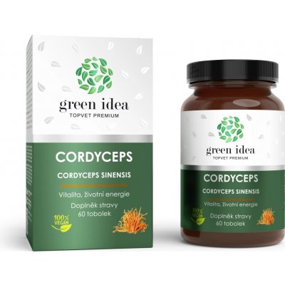Green idea Cordyceps bylinný extrakt 60 tablet – Hledejceny.cz