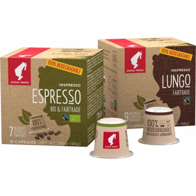 Nespresso Kávové kapsle Julius Meinl INSPRESSO Espresso Bio & Faitrade do 10 ks – Zboží Mobilmania