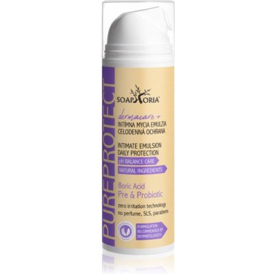Soaphoria Dermacare+ Pureprotect Intimní mycí emulze pro celodenní ochranu 150 ml – Hledejceny.cz
