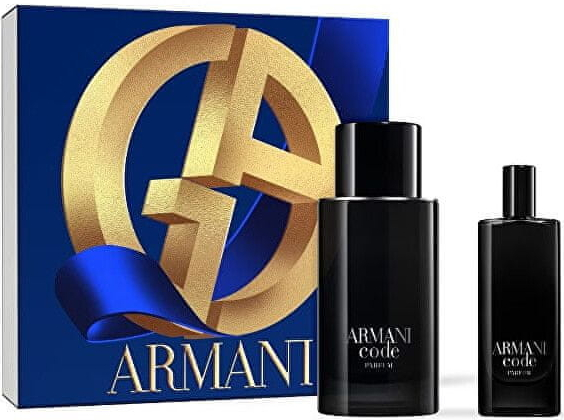 Giorgio Armani Code Le Parfum - EDP 75 ml (plnitelná) + EDP 15 ml