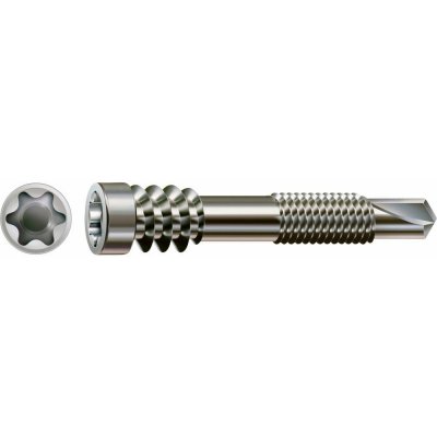 SPAX 0557000500513 sada kulatých šroubů do plechu 5 mm 51 mm T-STAR plus Nerezová ocel 100 ks – Hledejceny.cz