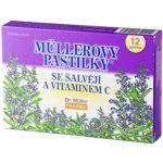 Müllerovy pastilky šalvěj bez cukru 12 ks – Hledejceny.cz