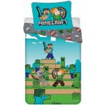 Jerry Fabrics bavlna povlečení Minecraft "We got this" 140x200 70x90 – Sleviste.cz