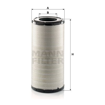 MANN-FILTER Vzduchový filtr C281580 – Hledejceny.cz