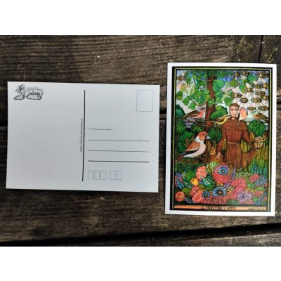 Juliana Jirousová Svatý František (pohlednice) – Sleviste.cz