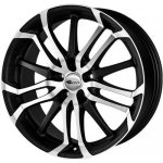 Brock B26 7,5x17 5x100 ET38 matt black polished | Zboží Auto