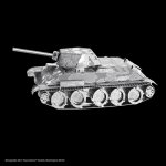 Metal Earth 3D puzzle Tank T-34 40 ks – Zboží Mobilmania