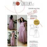 Dámské maxi šaty TUSCANY | 32 - 60 - Česky – Sleviste.cz