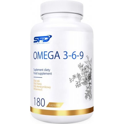 SFD Nutrition Omega 3-6-9 180 kapslí – Zbozi.Blesk.cz