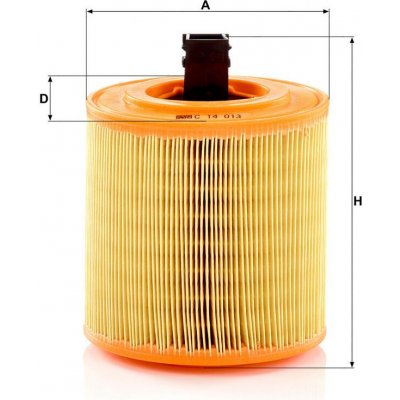 MANN-FILTER Vzduchový filtr MANN MF C14013 – Hledejceny.cz