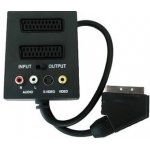 PremiumCord Adapter SCART/M-2xSCART+3xCINCH+Switch IN/OUT – Zboží Živě
