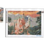 Grafix Diamantový obrázek Neuschwanstein v zimě 30 x 40 cm – Hledejceny.cz