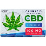 Euphoria Žvýkačky s CBD 100mg - peppermint 17 g – Zboží Dáma