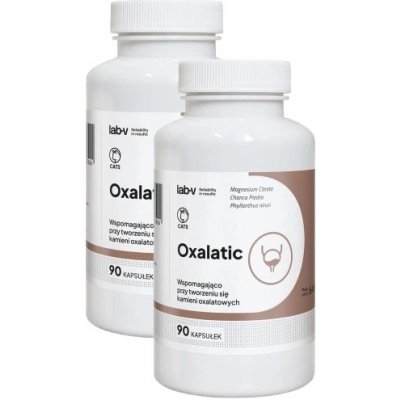 LAB V Oxalatic Podpora tvorby oxalátových kamenů u koček 2 x 90 kapslí – Hledejceny.cz