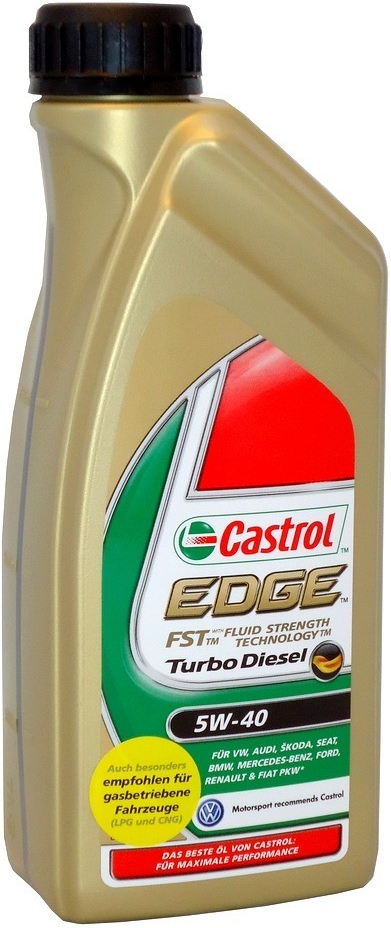 Castrol EDGE Turbo Diesel 5W-40 1 l od 202 Kč - Heureka.cz